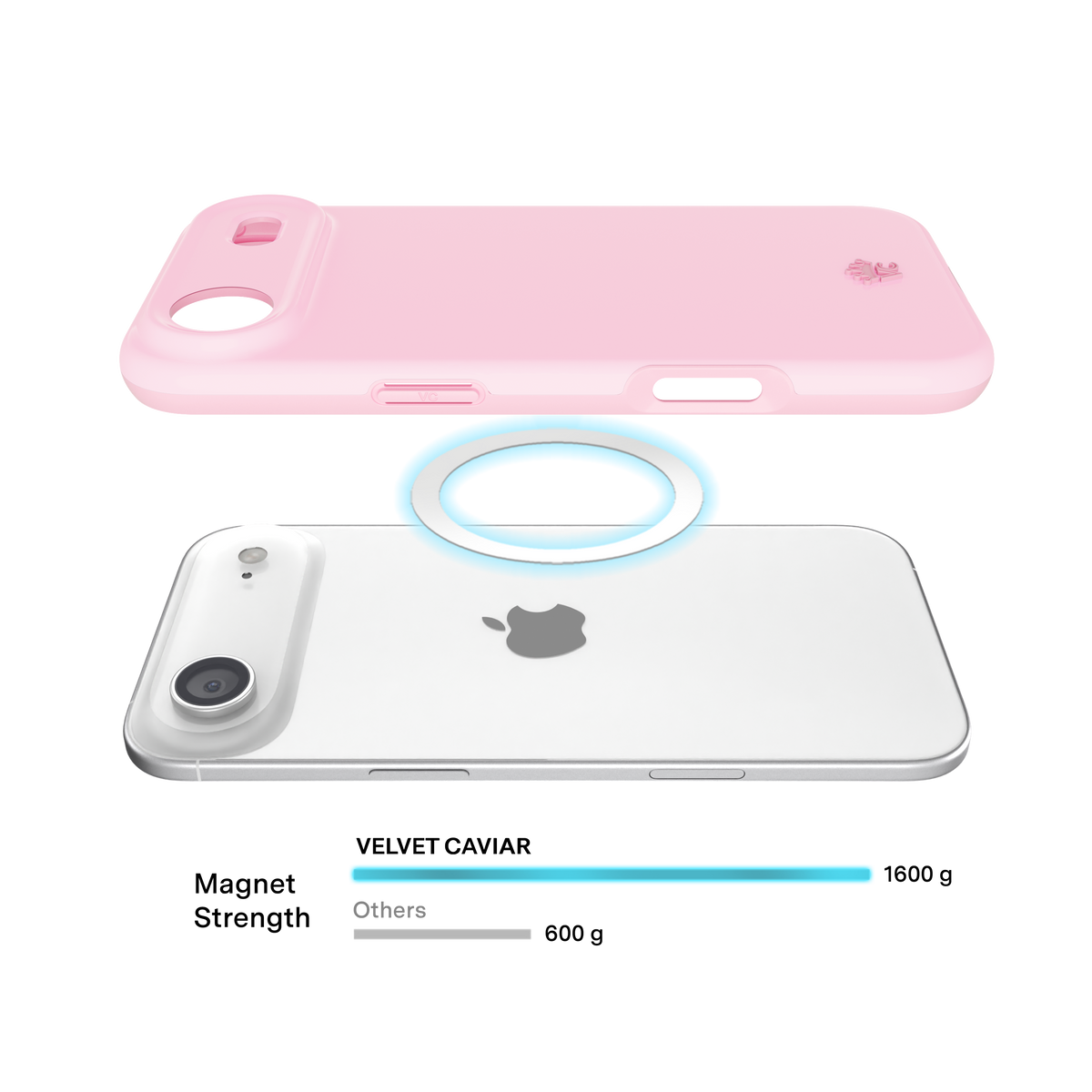 VELVET CAVIAR - IPhone Air MagSafe Case - Strawberry Milk