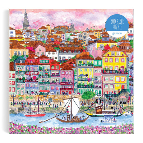 Galison - Michael Storrings Colors Of Porto 500 Piece Puzzle