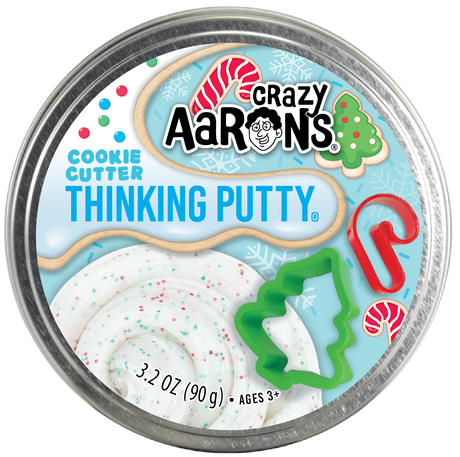 Crazy Aaron's - Cookie Cutter - Full Size 4" Thinking Putty Tin
