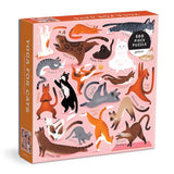 Galison - Yoga for Cats: 500 Piece Puzzle