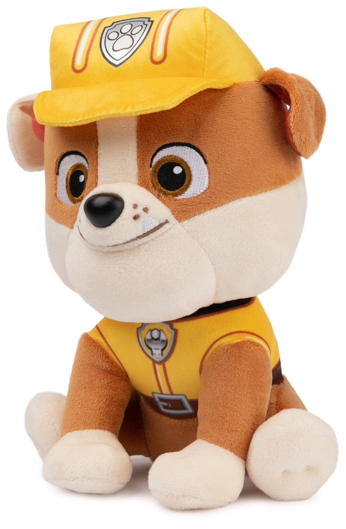 GUND PAW Patrol Rubble in Signature Construction Uniform For Ages 1 and Up, 9"