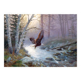 Cobble Hill 1000 Piece Puzzle - Eagle Spring Run - Sample Poster Included