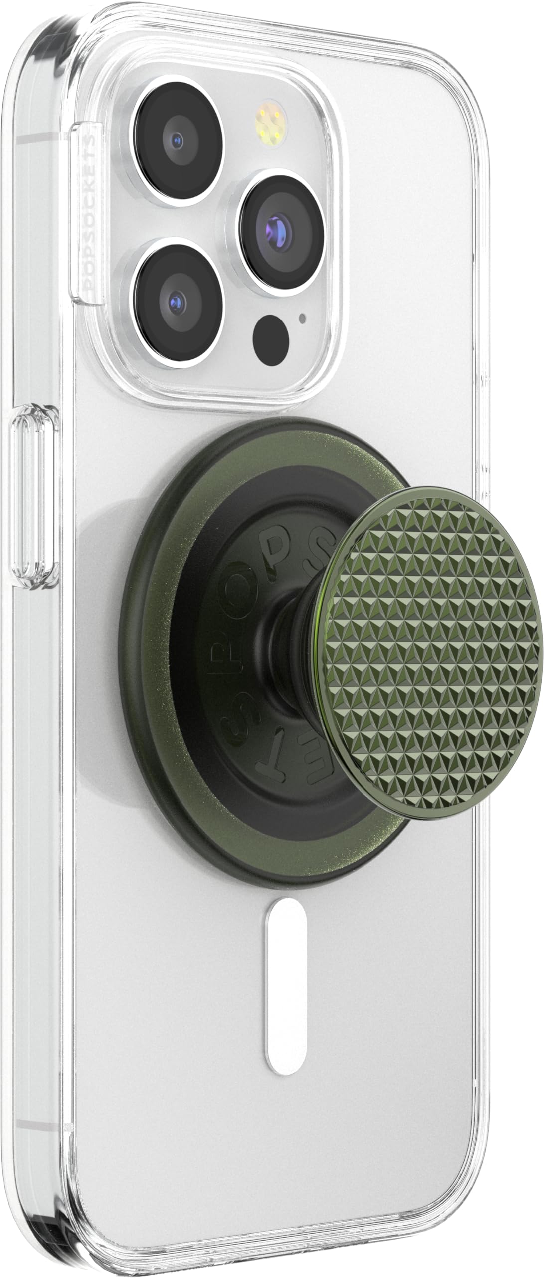 Popsockets - Magsafe Popgrip - Triangle Knurl Olive