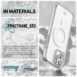 Itskins - Hybrid_r Clear Magsafe Case For Apple Iphone 16 Pro - Transparent