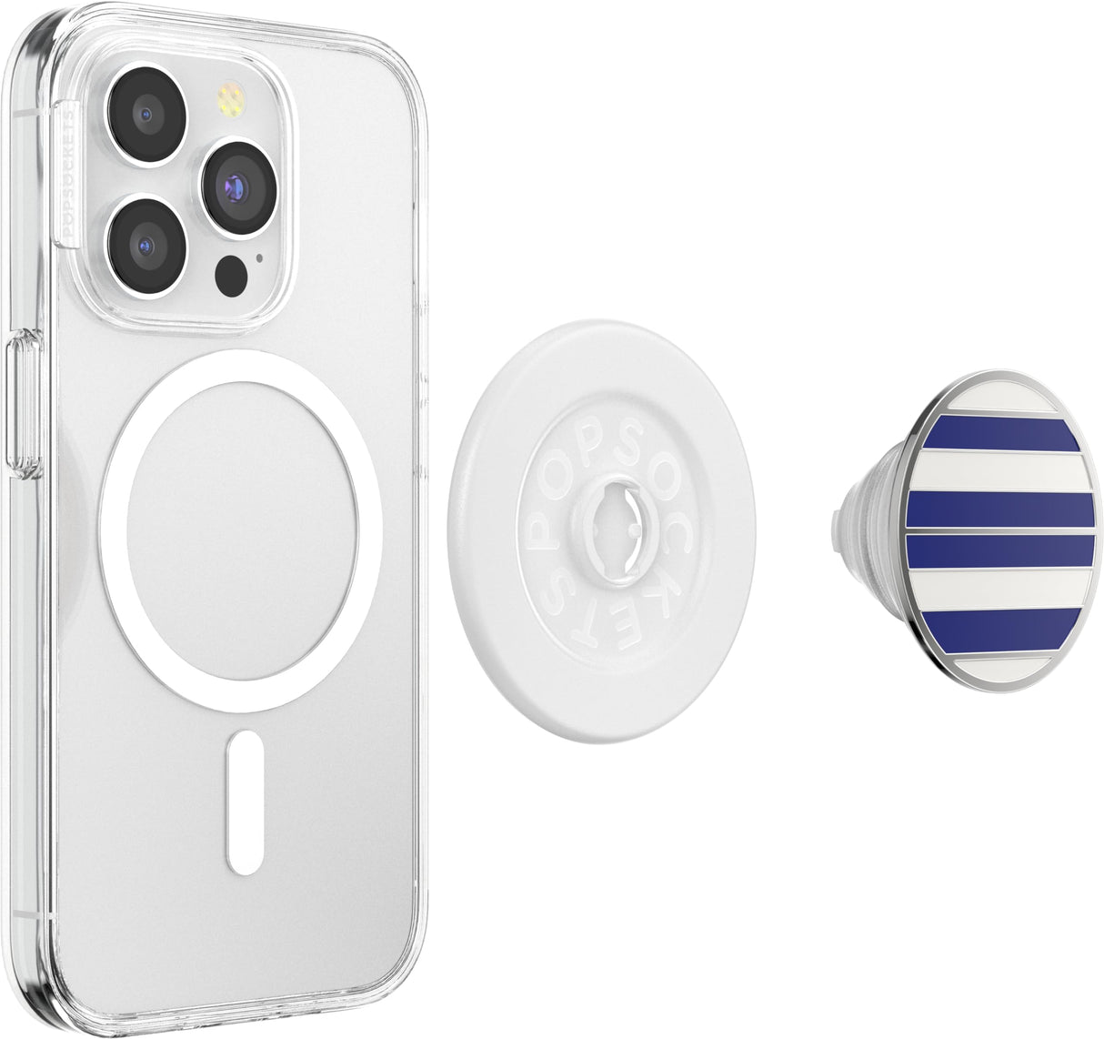 Popsockets - Magsafe Popgrip - Enamel Nautical Stripe