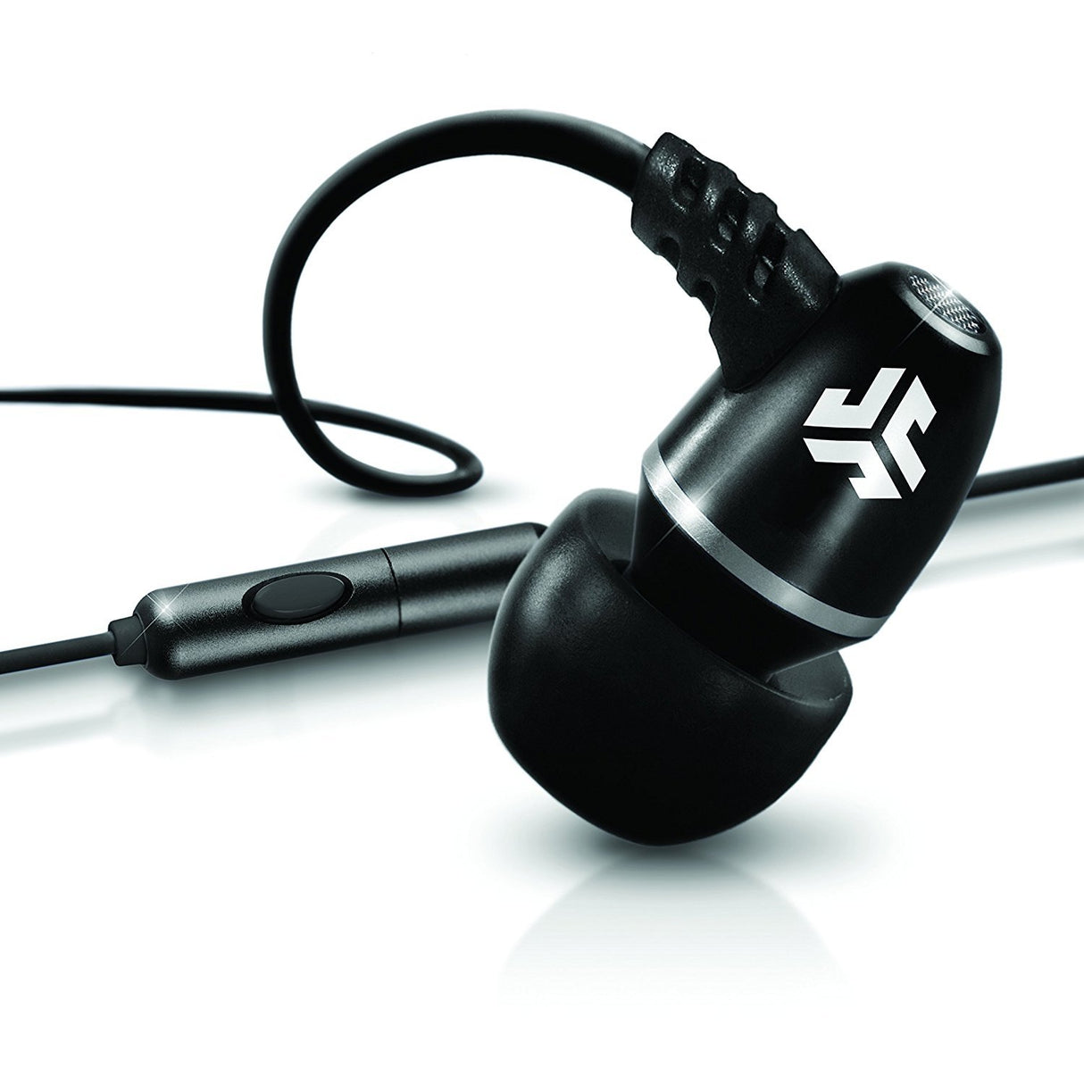 Jlab - Metal Wired In Ear Earbuds - Black