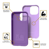 IPHONE 13 PRO MAX CELLHELMET - FORTITUDE CASE - LILAC BLOSSOM PURPLE