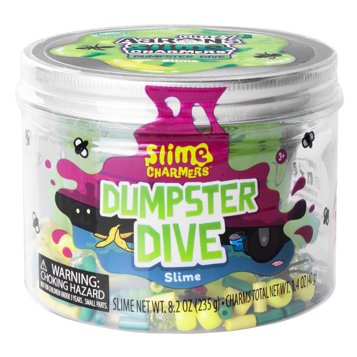 Crazy Aaron’s Slime Charmers - Dumpster Dive Scented Slime for Kids