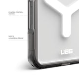 Urban Armor Gear (uag) -  Plyo Magsafe Case For Apple Iphone 16 Pro Max - Ash And White