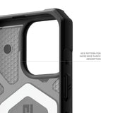 Urban Armor Gear (uag) -  Pathfinder Clear Magsafe Case For Apple Iphone 16 Pro Max - Ash