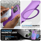 Itskins - Hybrid_r Vapor Magsafe Case For Apple Iphone 16 Pro - Light Purple