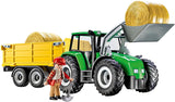 Playmobil Tractor with Trailer