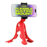 Tenikle - Pro Bendable Suction Cup Tripod Mount - Red