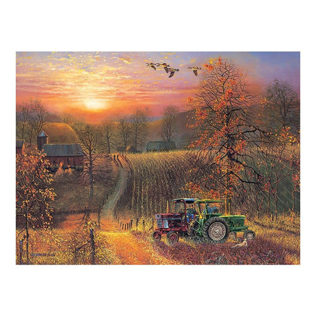 Cobble Hill 275 Piece Easy-Handling Puzzle - Taking a Break - Sample Poster Included