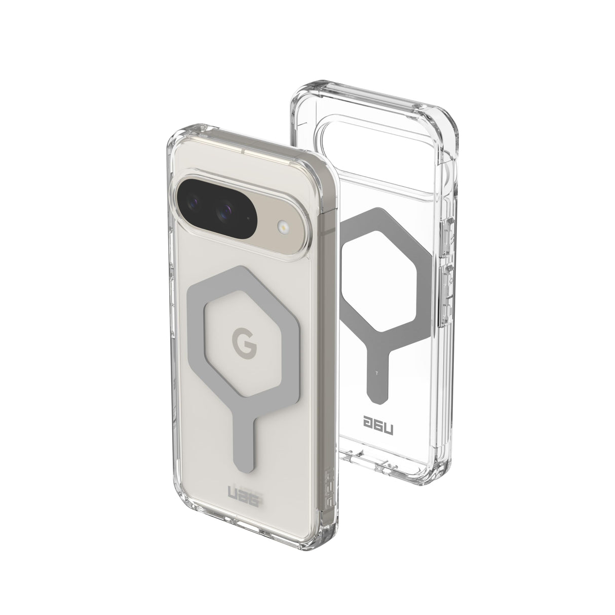 Urban Armor Gear (uag) - Plyo Pro Case For Google Pixel 9 - Ice And Silver