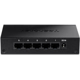 TRENDNET 5-PORT GIGABIT SWITCH /W METAL CASE