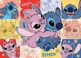 Ravensburger Disney Stitch Bumper Pack 4x100 Piece Jigsaw Puzzle for Kids - Every Piece is Unique, Pieces Fit Together Perfectly