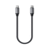 Satechi - Usb C To Usb C Cable 10in - Space Gray