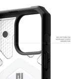 Urban Armor Gear (uag) -  Pathfinder Clear Magsafe Case For Apple Iphone 16 Pro - Ice