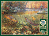 Cobble Hill 1000 Piece Puzzle - Autumn Dream Day - Sample Poster Included