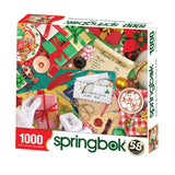 Springbok's 1000 Piece Jigsaw Puzzle Santa's Desk - Made in USA