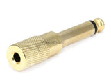 Monoprice 7167 adapter side view showing 3.5mm stereo jack end
