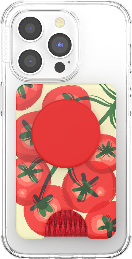 Popsockets - Magsafe Popwallet Plus - Campari With St Rosso Top