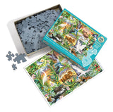 Cobble Hill Family Piece's 350 Puzzle - River Magic - Sample Poster Included