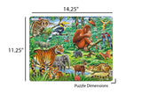 Larsen Puzzles Jungle 20 Piece Children's Jigsaw Puzzle