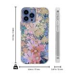 Rifle Paper Co. iPhone 13 Pro Case - 10ft Drop Protection with Wireless Charging - Luxury Floral Print 6.1" Cute Case for iPhone 13 Pro - Slim, Anti Scratch, Shock Absorbing Materials - Marguerite