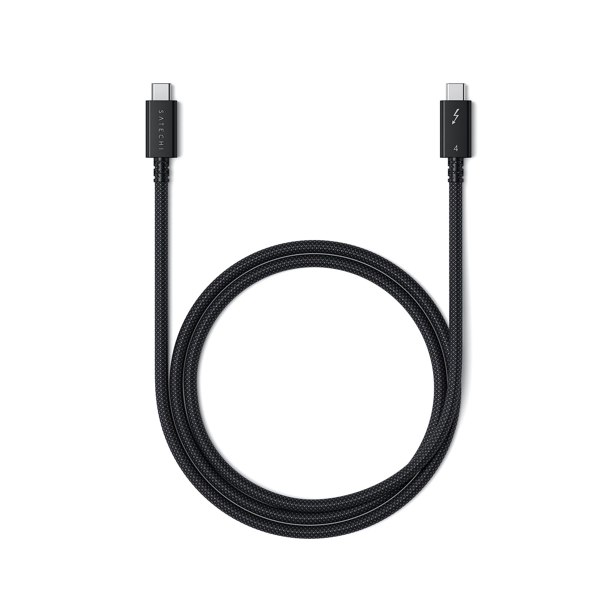 Satechi - Thunderbolt 4 Pro Type A To Type C Cable 3.1ft - Black