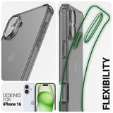 Itskins - Spectrum_r Clear Case For Apple Iphone 16 - Smoke