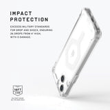 Urban Armor Gear (uag) - Plyo Magsafe Case For Apple Iphone 15 Plus - Ice And White