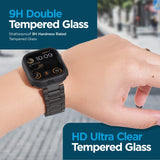 Case-mate - Tough Case With Integrated Glass Screen Protector For Apple Watch 41mm - Black