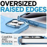 Itskins - Hybrid_r Vapor Magsafe Case For Apple Iphone 16 Pro - Light Blue