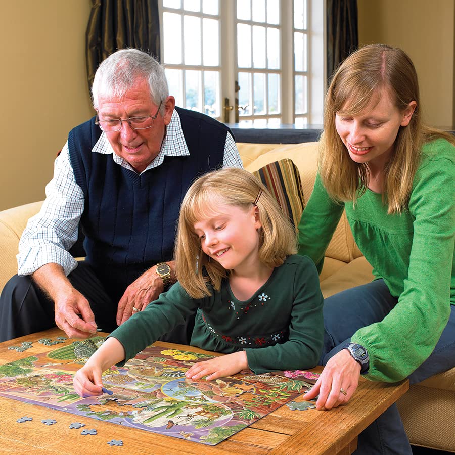 Cobble Hill Family Piece's 350 Puzzle - Desert Magic - Sample Poster Included