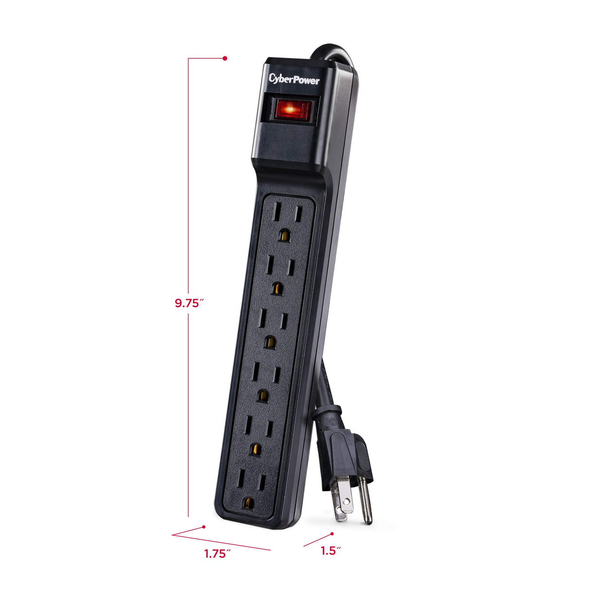 6-OUTLET ESSENTIAL SURGE PROTECTOR