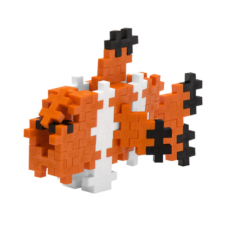 PLUS PLUS 3D Puzzle Building Block Set - Clownfish Mini Maker Tube