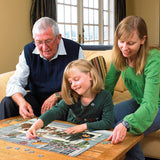 Cobble Hill Family Piece's 350 Puzzle - Porch Pals - Sample Poster Included