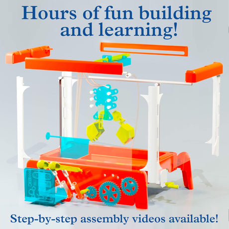 Thames & Kosmos Candy Claw Engineering STEM Experiment Maker Lab | Build Your Own Claw Machine | Learn Hydraulics & Engineering | Includes Lollipops | Toy of The Year Finalist | Difficulty: Advanced