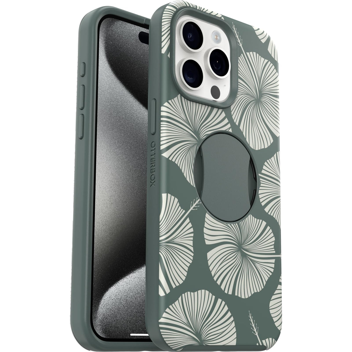 Otterbox - Ottergrip Symmetry Graphics Case For Apple Iphone 15 Pro Max  - Island Getaway