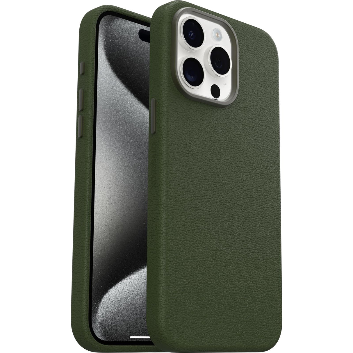 Otterbox - Symmetry Cactus Leather Case For Apple Iphone 15 Pro Max - Cactus Grove