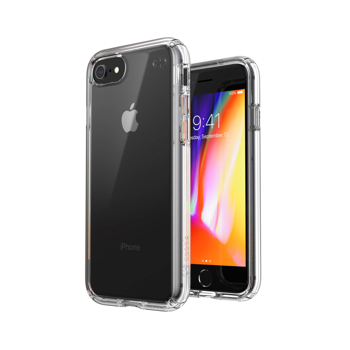 Speck - Presidio Perfect Clear Case For Apple Iphone Se 2022 / Se 2020 / 8 / 7 / 6s / 6 - Clear