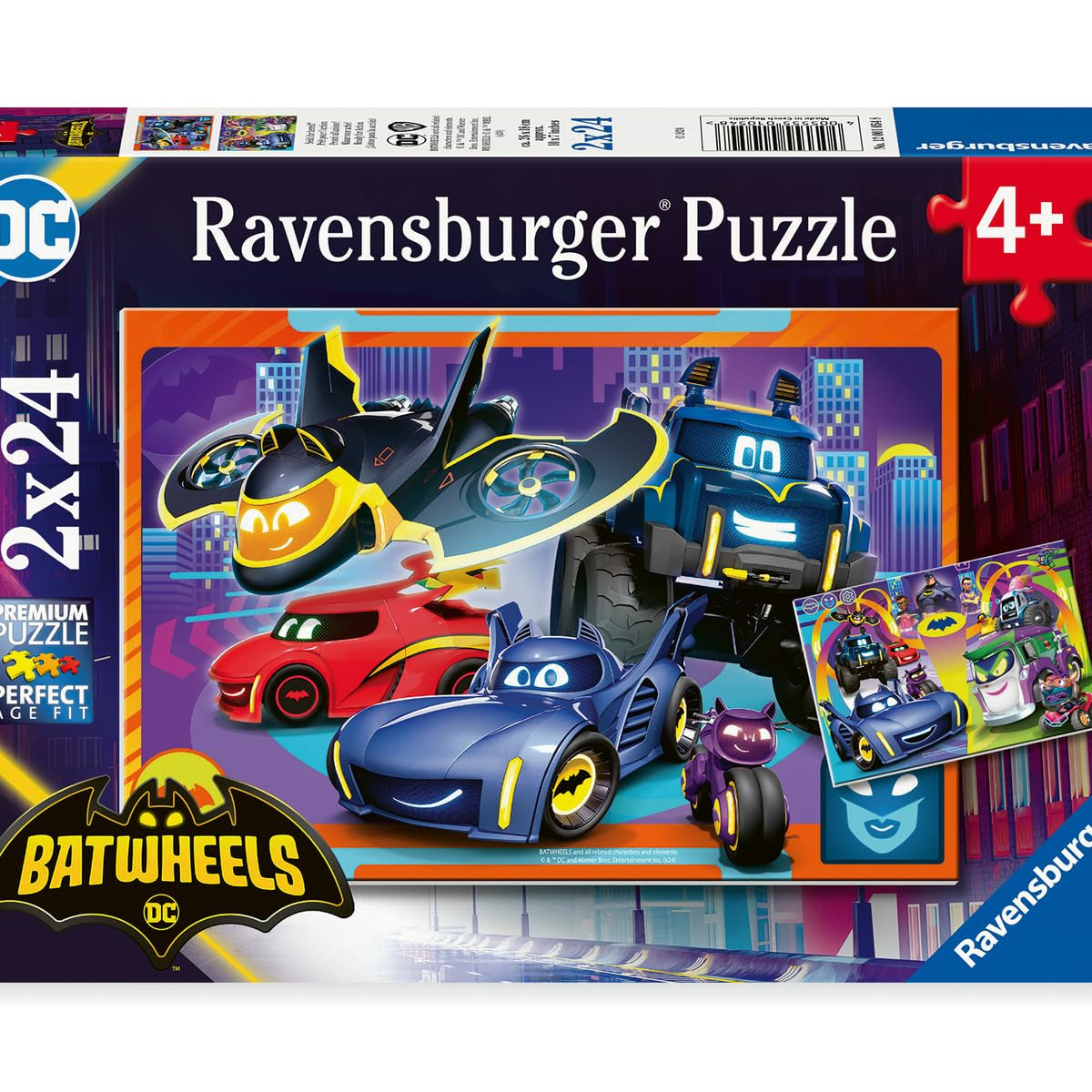 Ravensburger Batwheels 2x24 Piece Jigsaw Puzzle for Kids – Cole's Computers