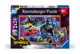 Ravensburger Batwheels 2x24 Piece Jigsaw Puzzle for Kids - Every Piece is Unique, Pieces Fit Together Perfectly