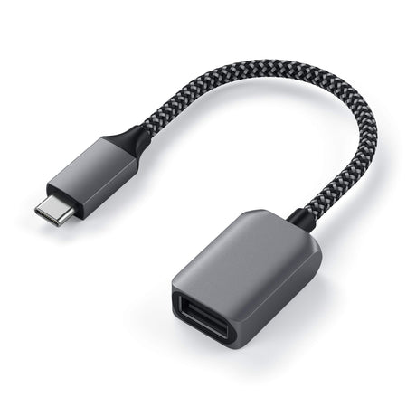 Satechi - Usb A 3.0 To Usb C Adapter - Space Gray