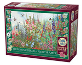 Cobble Hill 2000 Piece Puzzle - Hummingbirds of North America - Sample Poster Included