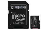 Kingston - Microsdxc Canvas Select Plus 128gb Memory Card And Adapter - Black