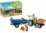 Playmobil Harvester Tractor with Trailer