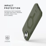 Urban Armor Gear (uag) - Essential Armor Magsafe Case For Apple Iphone 15 - Olive Drab